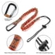 thumbnail image 4 of Cordón para herramientas, 3 piezas de cordón de seguridad con mosquetón, cordón de seguridad con absorción de impactos, ajustable, L Y, 4 of 5