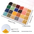 thumbnail image 1 of Kit de Manualidades de Joyas con Cuentas de Arcilla para Hacer Pulseras, 3160 Piezas: Pulseras, Collares y Regalos de Manualidades, Ideal para Preadolescentes, Niñas y Niños de 8 Años+, 1 of 12