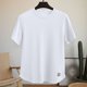 thumbnail image 1 of Tops para hombre, blusas y camisas de manga corta con cuello redondo para hombre, blusas casuales deportivas cómodas de color liso para hombre, blusas de manga corta con cuello redondo para hombre, 1 of 9