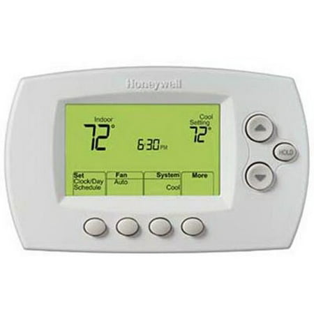 honeywell wi-fi 7-day programmable thermostat (rth6580wf), requires c wire, works with (Best Smart Thermostat For Alexa)