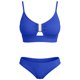 thumbnail image 4 of Conjuntos de bikini tankini para mujer Trajes de baño de bloques de color Traje de baño de dos piezas con tirantes anchos y soporte Traje de baño de dos piezas para mujer Trajes de baño tankini para m, 4 of 5
