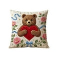 thumbnail image 2 of Valentine's Day Heart Pattern Pillowcase, Sofa Cushion Decoration for Festive Living and Bedroom Ambiance, 2 of 6