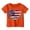 C248 Orange, variant on Curuila Toddler Girls T-Shirts Summer Crew Neck Hearts Print Short Sleeved Lightweight Fashion Casual Tops Black Size 1-2 Years