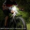 thumbnail image 2 of 36V-60V E-Bike Headlight EScooter LED Front Lamp Electric Bike Bicycle Water_wm25, 2 of 4