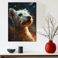 thumbnail image 5 of Glenofimaal Terrier Space Poster Wall Art Funny Dog - Glenofimaal Terrier Dog Canvas Wall Art For Bedroom Decor - Aesthetic Decor - Dog Wallpaper, 5 of 6
