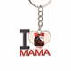 thumbnail image 1 of China Red Education Promotion Agency El soporte del llavero de metal del llavero ama a mamá, 1 of 3