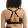 thumbnail image 3 of Women's Elomi Best EL8081 Brianna Underwire Padded Half Cup Bra (Black 34H), 3 of 5