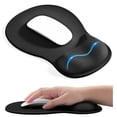 thumbnail image 1 of Mouse pad ergonómico EooCoo con soporte de gel para la muñeca 26 x 19 cm, 1 of 9