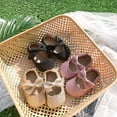 thumbnail image 3 of Soft Sole Leather Baby Shoes - Infant Baby Walking Shoes Moccasinss Rubber Sole Crib Shoes, 3 of 7