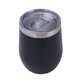 thumbnail image 1 of Taza de vino de acero inoxidable con tapa a prueba de fugas, para bebidas frías y calientes, portátil, de viaje, con diseño antideslizante, con aislamiento térmico., 1 of 8