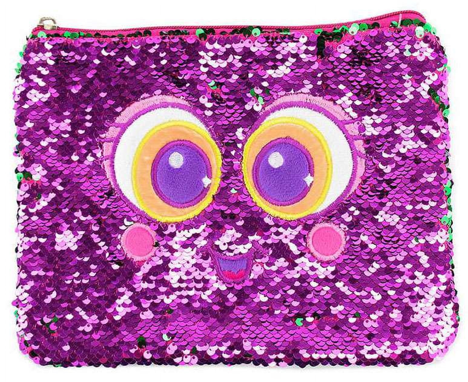 Neonate Babies Purple Sequins Pencil Case