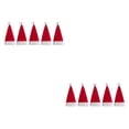 thumbnail image 2 of Monstrate Vajilla Papá Noel Sombrero Titular Cucharadita Palillos Cubiertos Organizador Bolsa de tela Decoración de Adorno 5 piezas 5 piezas 2Conjunto, 2 of 6