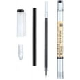 thumbnail image 6 of RETON 12Pcs Ballpoint Pen Set, 0.35 mm Black Gel Ink Pen Extra-Fine Ballpoint Pen Writing Pens for  Office Stationery Supply, 6 of 7