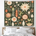 thumbnail image 4 of Bohemia Tapestry Aesthetic Durable Sophistication Aztec Symbols Country Tapestry 51x59 Inches, Plants Nature Decorative Indoor Tapestry Decoration for Home Office Bedroom Living Room, 4 of 5