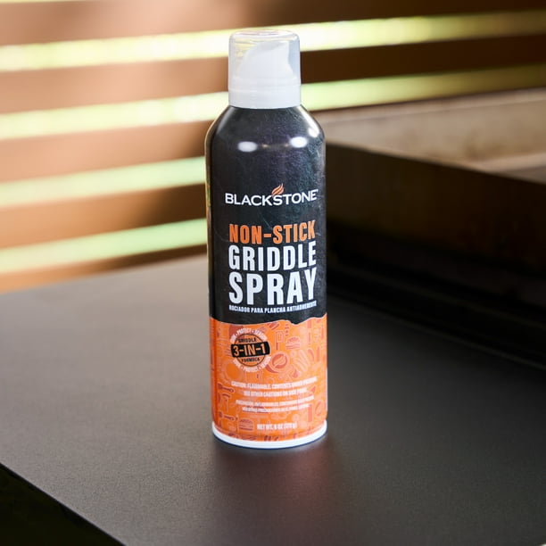 Blackstone 3-in-1 Non-Stick Cooking Griddle Spray, Shelf Stable