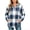 #482-Navy, variant on Warop Hoodies for Women Long Sleeve Drawstring V Neck Pullover Sweatshirts Shirts Loose Casual Fall Tops