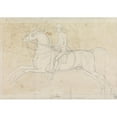 thumbnail image 3 of James Seymour 18x14 Black Modern Framed Museum Art Print Titled - Flying Childers at Exercise; Hooded and Rugged, with Jockey Up, Galloping Up, Galloping to Left, 3 of 5