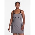 thumbnail image 3 of Avia Women's SoftSculpt Tipped Mini Dress, Sizes XS-XXXL, 3 of 7