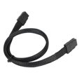 thumbnail image 4 of Cable Mini SAS SFF 8087, placa base de servidor de computadora de doble cabezal recto conectada al Cable de datos de tarjeta de matriz de 0,5 m/1,6 pies, 4 of 5