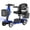 Blue, variant on 20A -- 32miles Electric Mobility Scooter for Adults,Wheelchair Device for Travel, Elderly. 350 lbs Max Weight, 350W Heavy Duty  Mobility Scooters for Seniors wiht Two Baskets