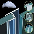 thumbnail image 3 of Barra de Sellado de Goma para Vidrio en Forma de H de 5 M, Tira de Sellado de Silicona para Mampara de Ducha de Baño de 6 mm, de Goma para Ventana, 3 of 7