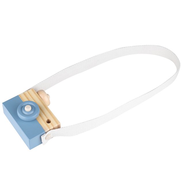 Juguete de cámara para niños, Juguete de cámara hecho a mano de madera Juguete de cámara para niños Juguete de cámara de madera Salida de alta intensidad