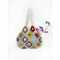 thumbnail image 1 of Zhuge Bolso de hombro tejido para mujer, bolso de mano tejido, bolso de mano tejido elegante para playa de verano, bolsos de hombro de 12,59 x 0,78 x 10,62 pulgadas (A), 1 of 5