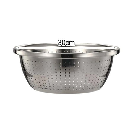 201 Stainless Steel draining basin Bowls Set Deep Thickened