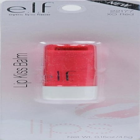 e.l.f. Lip Kiss Balm, XO Red (Best Red Lip Color For Olive Skin)