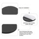 thumbnail image 3 of Almohadillas para muebles, almohadillas adhesivas de EVA de 50mm de diámetro y 4mm de grosor, redondas, negras, 10 piezas, 3 of 5