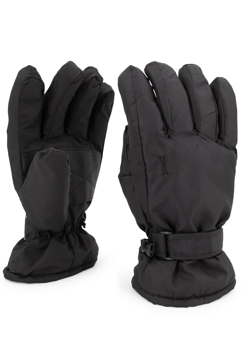 IGLOOS Girl's XS/S Thinsulate Gloves Mittens Waterproof Black NWT 