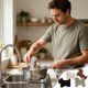 thumbnail image 4 of Dog Cleaning Sponge Layer Kitchen For Dishwashing And Pot Cleaning, 4 of 6