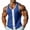 Blue, variant on Kladzum Men's Basic Tank Tops Color Block Wide Crew Neck Casual Muscle Shirts Lightweight Comfort Summer Gym Workout Shirts S-3XL