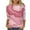 Hot Pink, variant on Summer Tops for Women Long Sleeve Cheer Shirt Pack of Long Sleeve T Shirt Women Workout Tees Athletic Tops for Short T Juniors Active Shirts Shirts White L