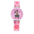 thumbnail image 6 of Disney Minnie Mouse Girls Flashing LCD Pink Ombre Silicone Watch, Bracelet and Hair Accessory 3 Piece Set, 6 of 6