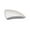 White, variant on Plastic Plates Reusable, Bent Shape Plates Impregnable Dinner Plates Dishwasher Microwave Safe Plastic Plates Reusable Lightweight Plates for Kitchen Or Camping 7.1X7.5 Inches