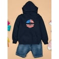 thumbnail image 3 of Patriotic Sunflower Usa Hoodie Juniors -Image by Shutterstock,  Small, 3 of 4