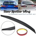 thumbnail image 1 of For Mitsubishi Lancer Evo X 10 2008 - 2017 Car Rear Wing  Modification Special Car Rear Spoiler Wing Plate ABS, 1 of 7
