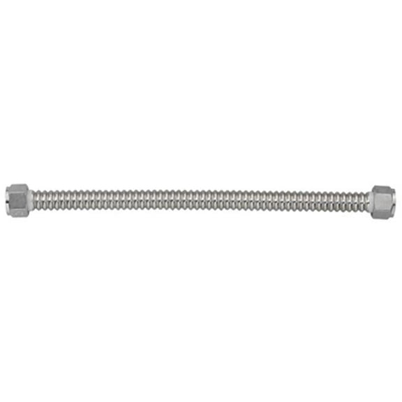 Homewerks 7215-15-34FIP 0.75 Female Iron Pipe x 15 in. Stainless Steel Water Heater Connector
