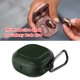 thumbnail image 1 of Funda protectora de TPU con llavero para Samsung Galaxy Buds Live (verde oscuro), 1 of 7