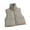 Khaki Vest, variant on Htigea Women's Puffer Vest Lightweight Stand Collar Sleeveless Jackets Full Zip Padded Cropped Coats Khaki M