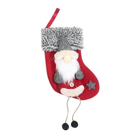

HSMQHJWE Christmas Socks Big Socks Classic Forest Figure Christmas Stocking Candy Bag Christmas Decorations Christmas Pendant Table Lamp Glass Shade Beads