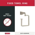 thumbnail image 5 of Delta 75146-SS Dryden, Towel Ring, Stainless, 5 of 5