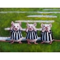 thumbnail image 2 of Heffernan, Lucia 24x19 Gold Ornate Wood Framed with Double Matting Museum Art Print Titled - Three Blind Mice, 2 of 4