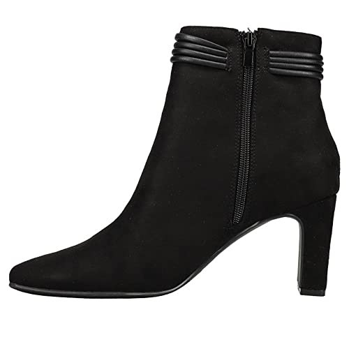 Botín CL de Laundry Never Ending para mujer, color negro, talla 5.5