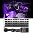 thumbnail image 3 of Lumière d'Ambiance Intérieure de Voiture Décorative Bande Lumineuse LED Colorée, 3 of 7