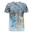 thumbnail image 5 of Leesechin Mens Fitted T Shirts Cool Graphic Tee for Men Digital Print, 5 of 5