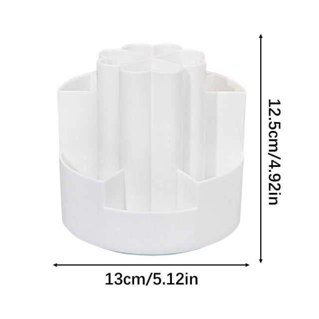 Four-leaf Rotary Pen Student's Large Capacity Desktop Storage And Sorting Box Multi Functional Office Pen Box
