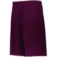 thumbnail image 2 of Augusta 3XL Longer Length Attain Wicking Shorts Maroon 2782, 2 of 2