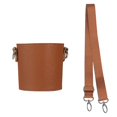 thumbnail image 3 of Porte-gobelet Portable en Cuir Pu, Manchon de Tasse en Cuir Pu avec Sangles d'Épaule, Manchon de Café Réutilisable en Cuir, 3 of 5